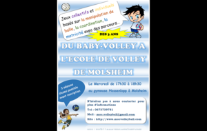 Baby volley des 3 ans