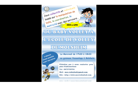 Baby volley des 3 ans